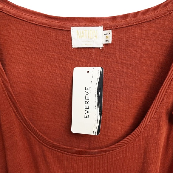 NWT Nation LTD Everleigh Frilly Ruffle Midi Dress - Picture 6 of 9